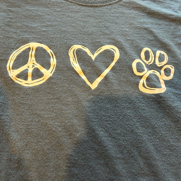 Peace, Love, and Animals Shirt - Picture 2 of 4